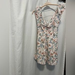 Abercrombie floral mini dress never worn!